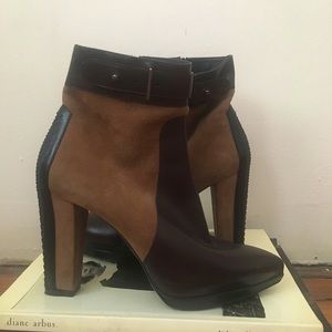 Belstaff real leather heel boots